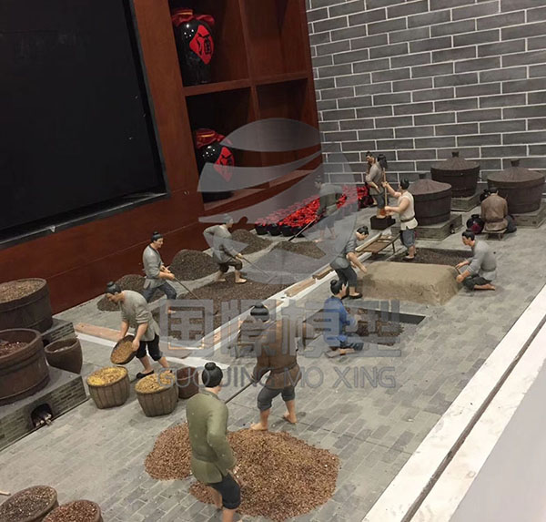 石嘴山场景模型