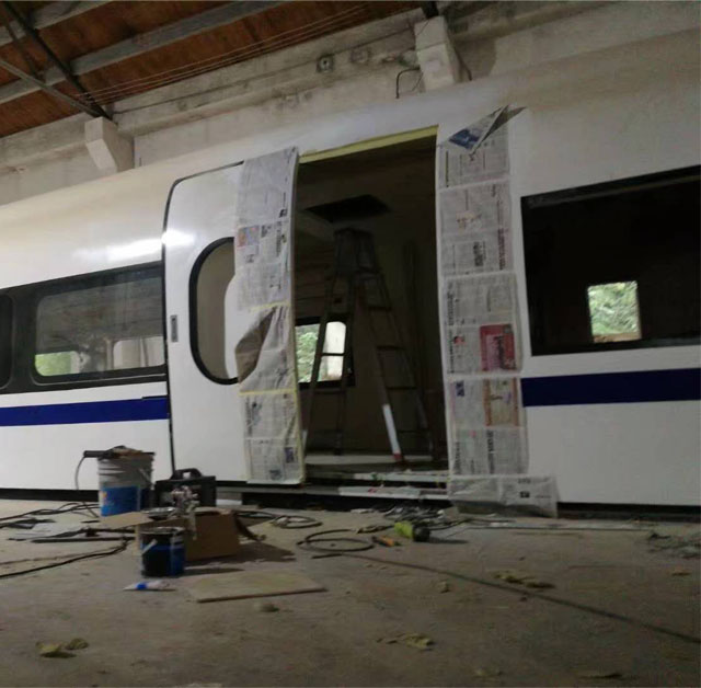 石嘴山高铁模型