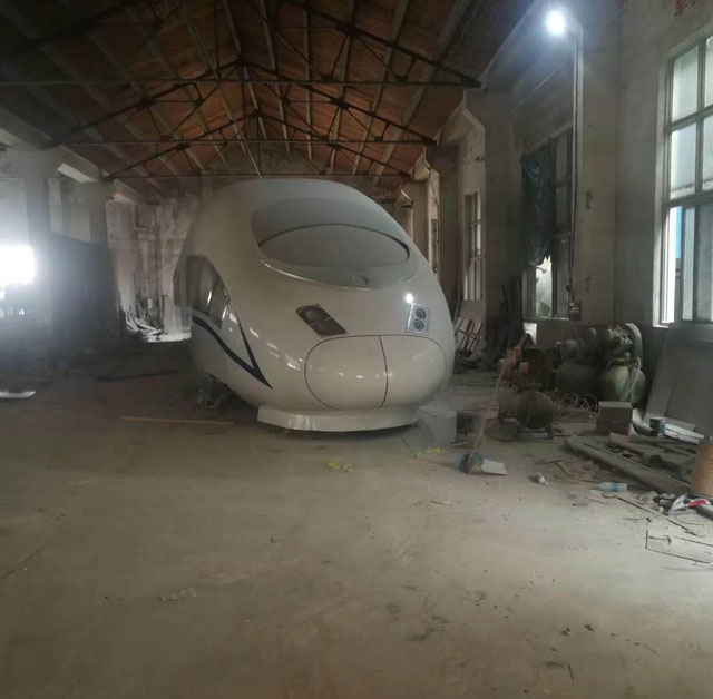 石嘴山高铁模型