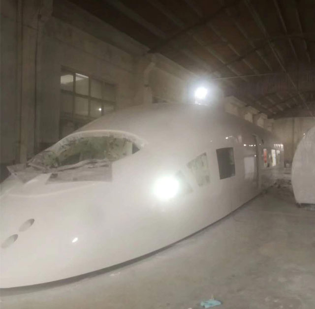 石嘴山高铁模型